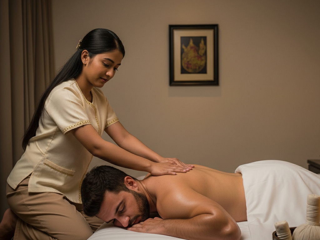 مساج منزلي بالرياض